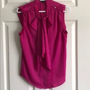 Pink sleeveless blouse - great condition